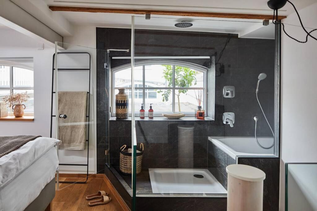 דרזדן Tiny House Loft2D, Terrasse, Wifi, Romantik מראה חיצוני תמונה